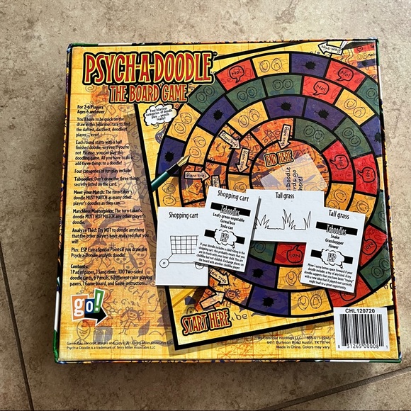 Psych-a-doodle the board game. Family game night. Complete with ALL pieces! - Picture 5 of 7